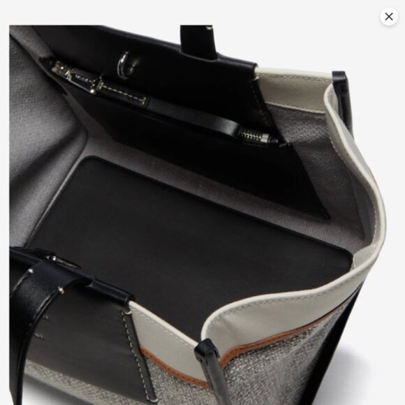 Proenza Schouler White Label Large Morris Tote NEW Canvas Leather - Picture 11 of 14